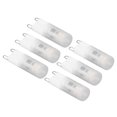 thumbnail image 4 of 6Pcs G9 LED Light Bulbs Ceramic 200LM G9 Base Bulbs for Wall Lamp Chandelier Replacement 2W 20W Halogen Equivalent 220V White Light, 4 of 12
