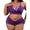 S-173 Purple, variant on Burgundy Wine Lace Bralettes Sets for Ladies Oversized Match Cut Out Eyelet Camisole Top Camisole Bralettes Trousers Pants Set Juniors Button 2026 Clothing XL