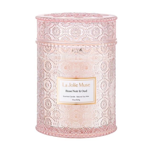 Vela LA JOLIE MUSE Rose Noir & Oud 539 g/90 h de duración