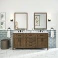 thumbnail image 2 of Ove Decors Tahoe 72 in W x 21 in D Almond Latte Bathroom Vanity with Engineered Marble Countertop and Framed Wall Mirrors, 2 of 23
