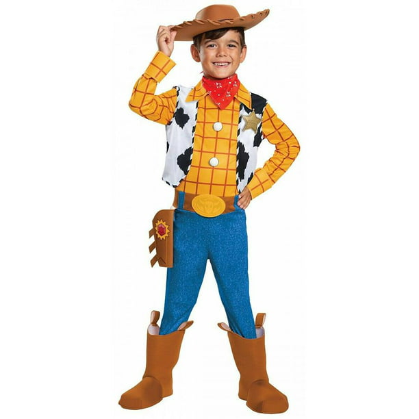 Woody Costume Boys Deluxe Kids Child Toddler Toy Story Jumpsuit ...