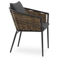 thumbnail image 4 of Silla para Exterior Tulum Rattan Sintentico Grupo Microtec Estructura Metal Todo Tipo Clima terraza Patio Resistencia UV y Salina, 4 of 8
