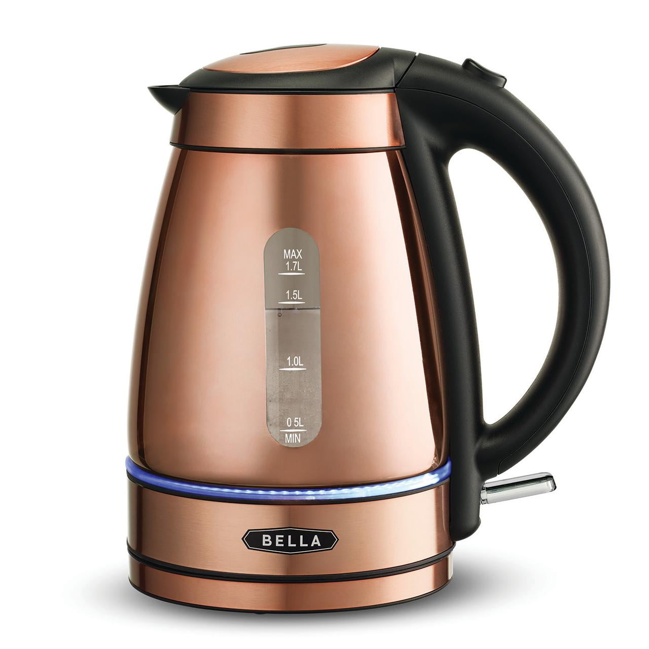 Bella 1.7 Liter 1500W Cordless Electric Illuminated Glass Kettle