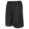 thumbnail image 4 of C2 Sport Men’s Mesh Basketball Shorts, 7-Inch, Breathable Polyester, Draw Cord, Black, S, 4 of 5