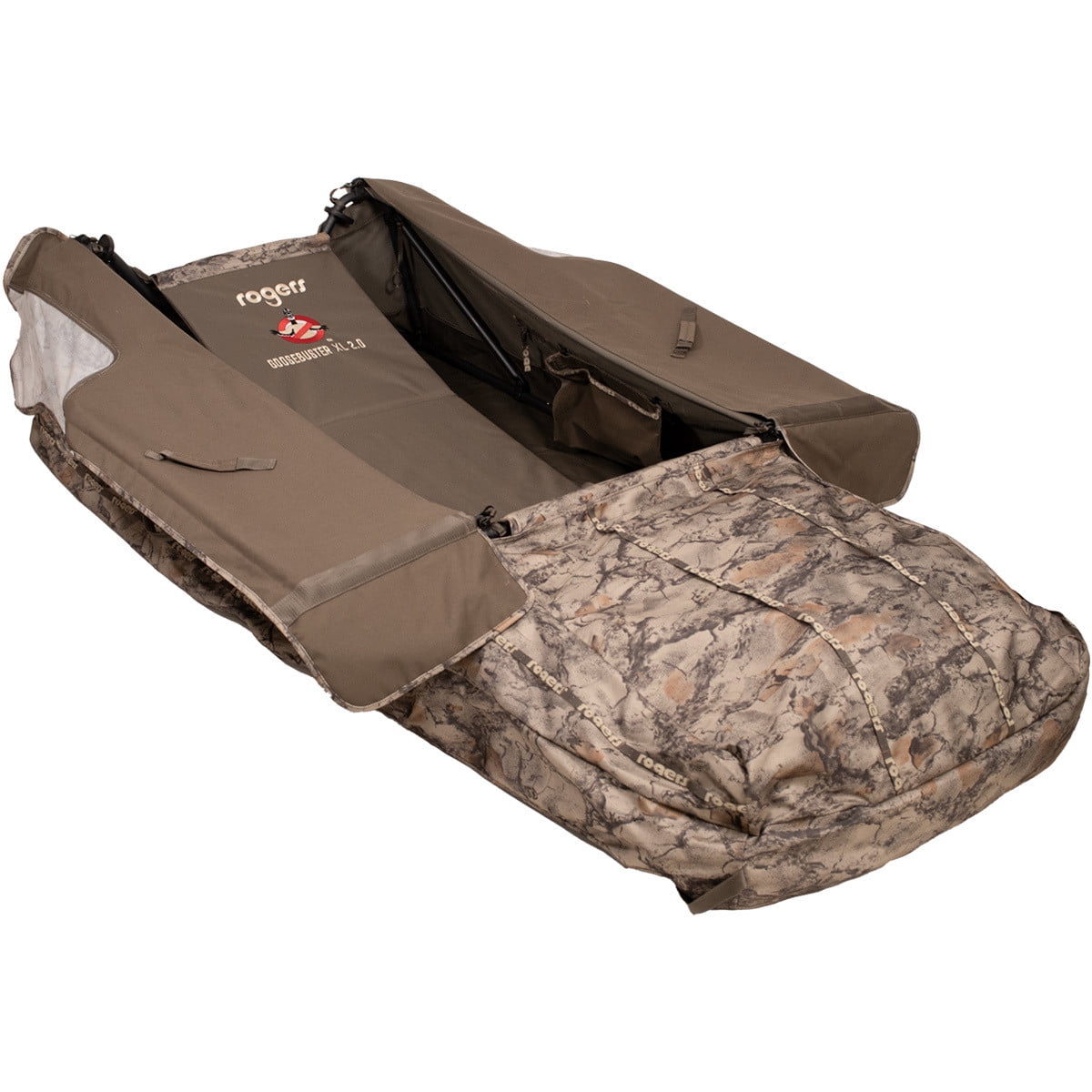 Rogers Goosebuster XL 2.0 Layout Blind in Natural Gear Camo