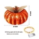 thumbnail image 2 of Toystoory Luz de calabaza de Halloween tallada en hueco para luces LED multifuncionales Hueco de calabaza de Halloween Kits de decoración para fiestas Naranja, 2 of 6