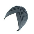 thumbnail image 3 of pitrice Bonnet Plissé Pré-Noué pour Femmes Turban de Soleil, 3 of 7