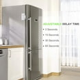 thumbnail image 2 of Wsdcam Wireless Freezers Alarm Adjustable Delay Fridge Alarm 4-in-1 Security for Doors 108dB Home Alarm System 2 Pack, 2 of 7