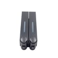 thumbnail image 1 of Toystoory Dispensador de espuma ABS desmontable recargable montado en la pared a prueba de fugas anticorrosivo Manual hogar Hotel dispensadores de a Juegos de accesorios de baño Negro 2 Boquillas Toystoory HA067177-11, 1 of 6
