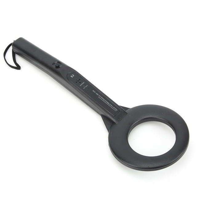 Detector de metales portátil MD200 de 360°, pequeño detector de inspección de metales portátil para control de seguridad