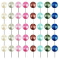 thumbnail image 1 of CUITING Pearl Ball Pushpin Thumb Tacks Plastic Photo Straight Quilting Office Map 100 Pcs, 1 of 6