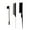 B, variant on WQJNWEQ Clearance 2pcs Brush Sets Edge Brush and Comb for Edge Control Wig Brush Double-sided Brush Smooth Comb Comb Mouse-tail Comb