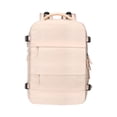 thumbnail image 2 of Mochila de viaje con funda para carrito, bolsillo húmedo, mochila para llevar, mochila de día para Beige, 2 of 8