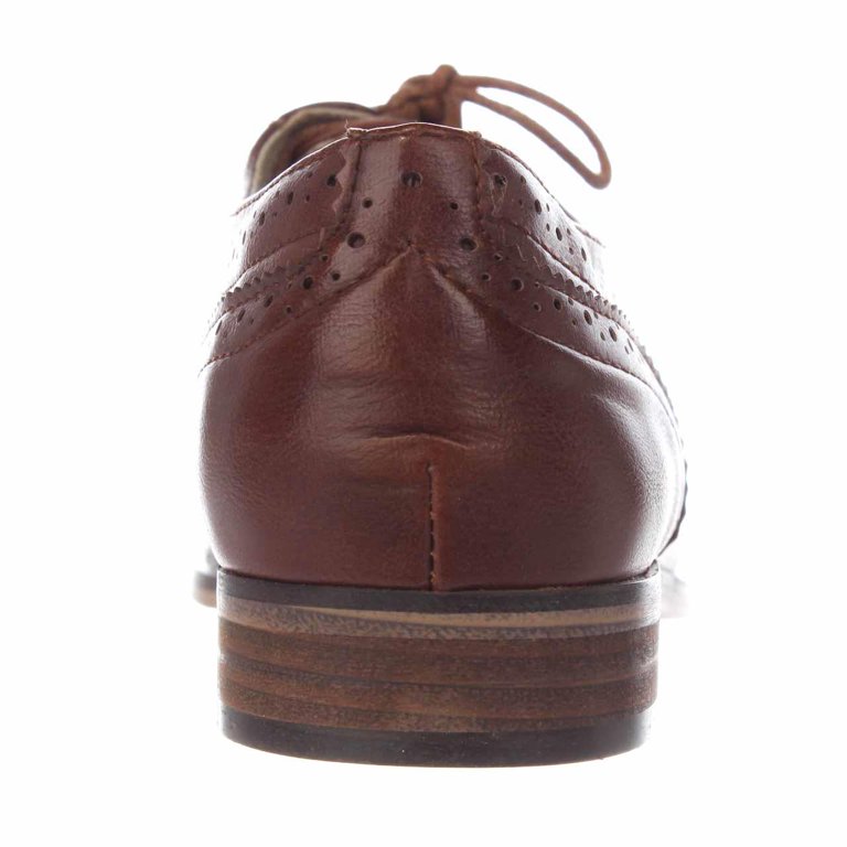 Womens Steve Madden Benjamin Lace Up Oxfords - Tan - Walmart.com