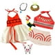 thumbnail image 2 of Vestido de Moana de Disney para niñas, para Halloween, para playa, verano, fino, de dos piezas, para carnaval, fiesta, princesa, 2 of 5