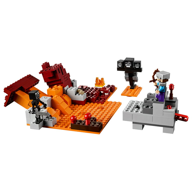 Custom LEGO Wither Storm And LEGO MINECRAFT Series 2 Big fig set review 