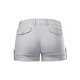 thumbnail image 4 of Made by Olivia Women's Body Enhancing Comfort Modern City Cuffed Short with Pockets, 4 of 5