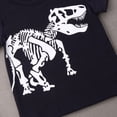 thumbnail image 5 of Summer Toddler Kids Boy Dinosaur Pattern T Shirt+Short Pants Trousers Clothing Set, 5 of 6