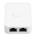 thumbnail image 1 of Gigabit  Switch, 1000Mbps RJ45  Splitter Adapter Small 2 In 1 Out 1 In 2 Out ABS  For Office, 1 of 8