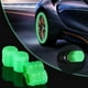 thumbnail image 3 of [Precio Al Por Mayor] 4 Tapas De Válvula Luminosas Universales , Fluorescentes , Azules Noche , Brillante , Cubierta De Neumático , Fundas Para Coche , Motocicleta , Bicicleta , Rueda , Accesorios De, 3 of 4