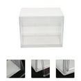 thumbnail image 3 of Acrylic Storage Box Removable Stair Protective Transparent Book Case Doll Box, 3 of 8
