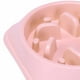thumbnail image 4 of Comedero lento para perros, evita resbalones y derrames, promueve la digestión, comedero lento para gatos, color rosa claro 007, 4 of 5