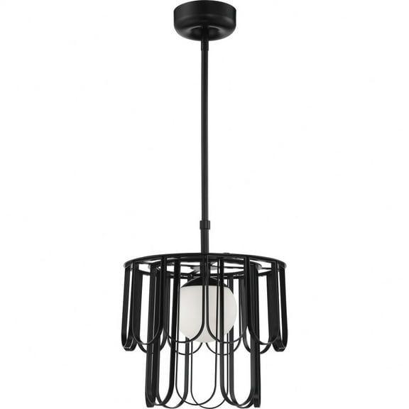 Craftmade Lighting - Melody - 1 Light Pendant-Flat Black Finish