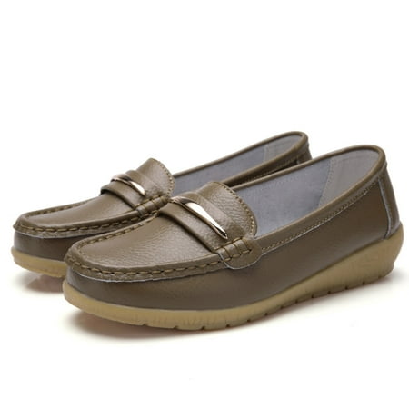 

Ounabing Fashion Womens Breathable Lace Up Shoes Flats Casual Shoes