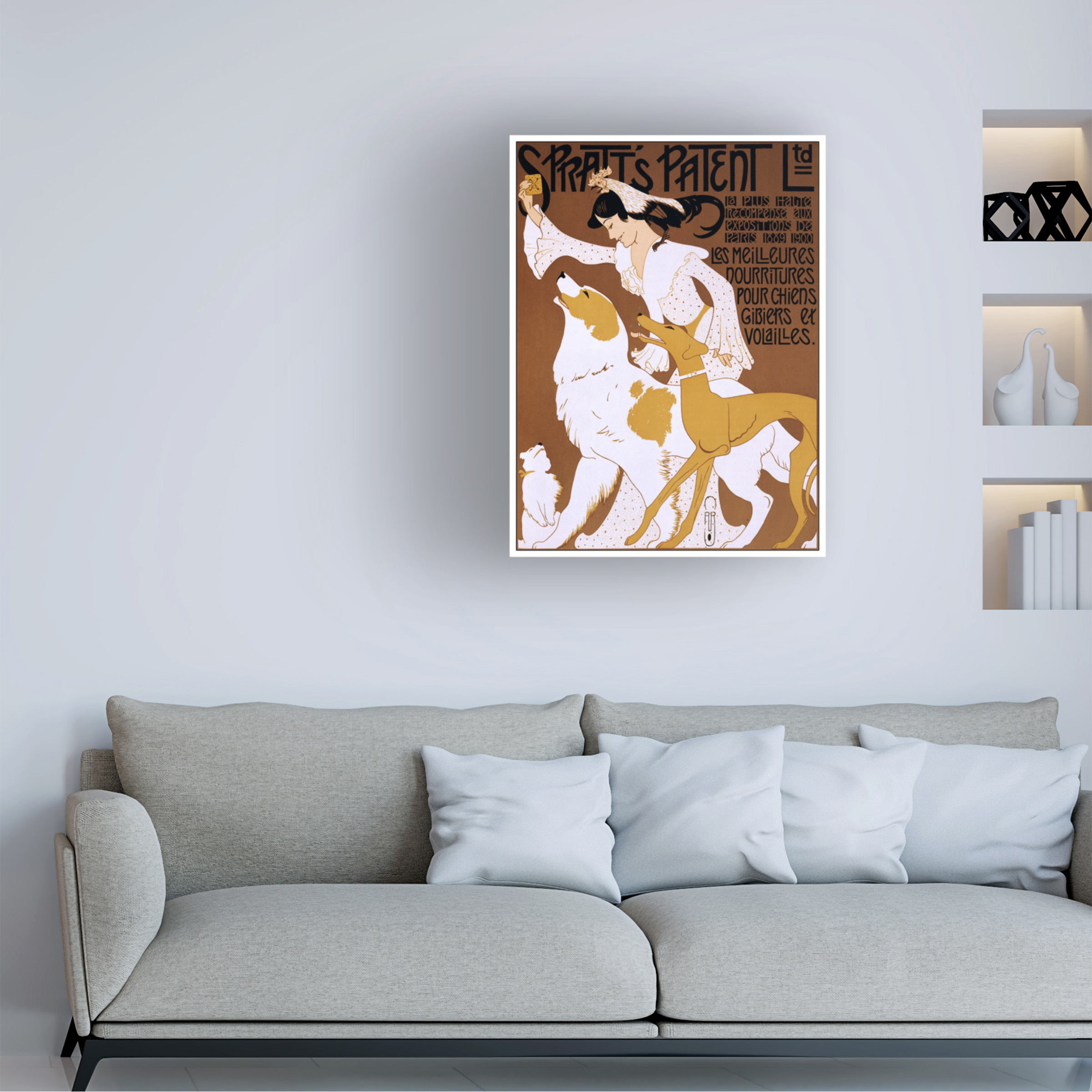 Vintage Lavoie 'Ads-0073' Canvas Art
