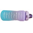 thumbnail image 4 of Bouteille d'Eau de Sport, Fuite Preuve Portable Gradient Couleur Paille Bouteille 2000ml un Clic Ouvert avec Poignée pour la Randonnée pour la Course Violet, Bleu Clair, Vert Clair, Rose, 4 of 7