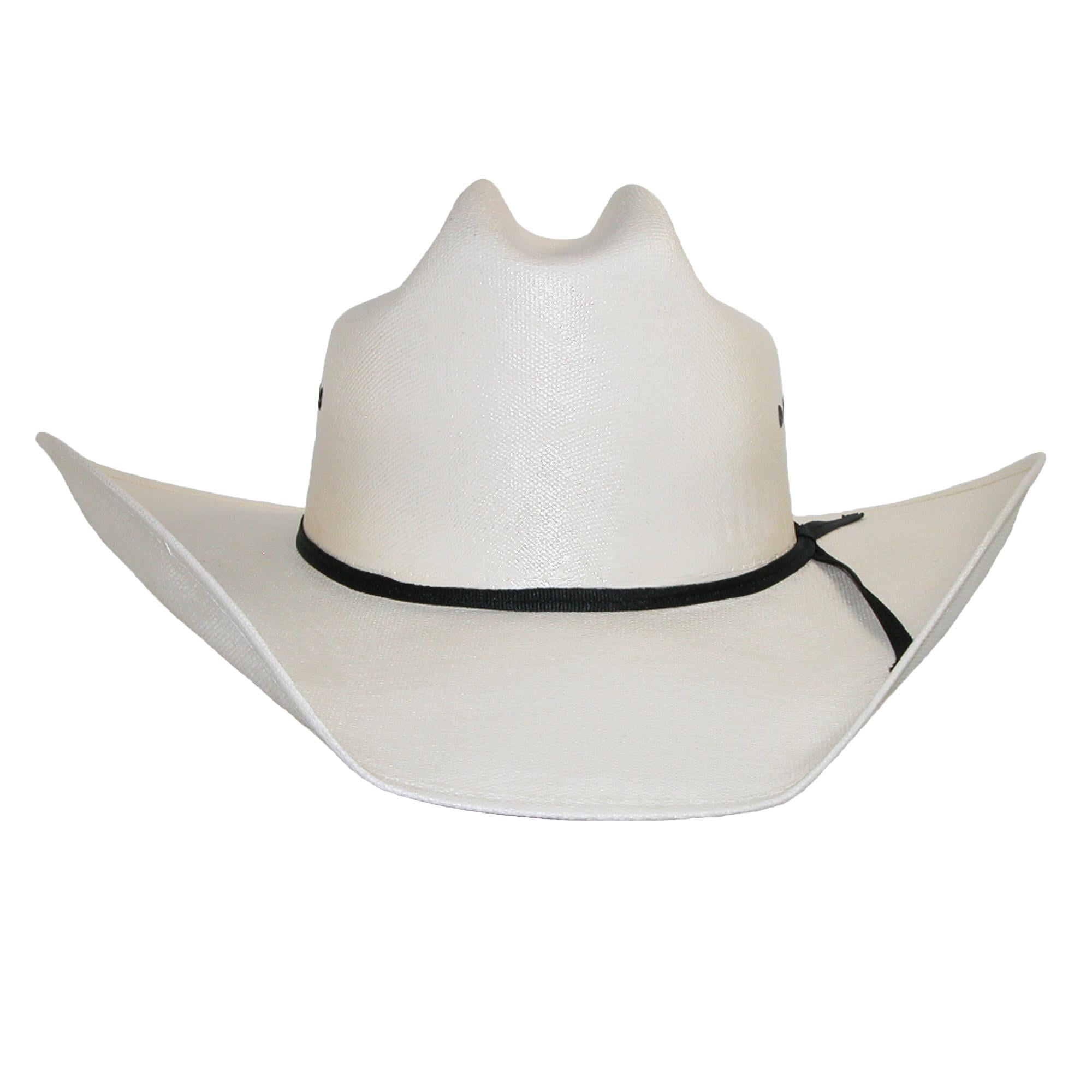 CTM Men's White Canvas Cowboy Western Hat Walmart Canada