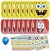 SpongeBob Birthday Party Supplies Bundle SpongeBob Plates SpongeBob Napkins SpongeBob Tablecover SpongeBob Balloons SpongeBob Tableware SpongeBob Decorations Pack for 8