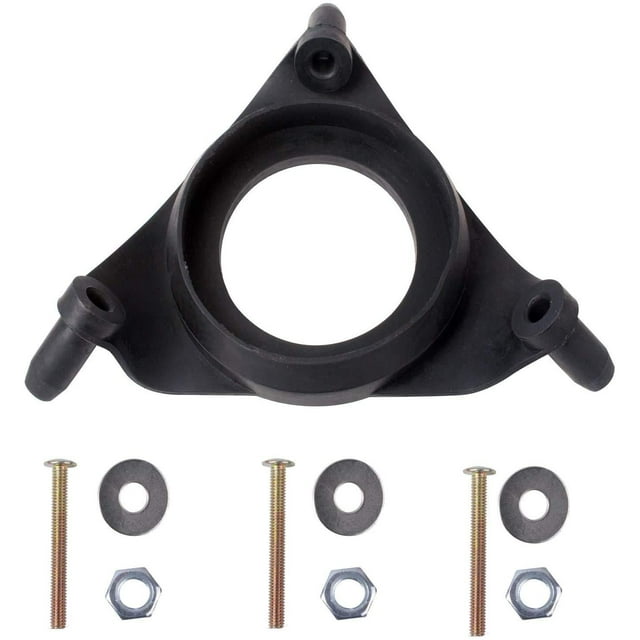 GP51487 Trousse d'Assemblage de Boulon de Réservoir Compatible avec Trousse de Joint Réservoir de Toilette Triangulaire Kohler Wellworth à Bol
