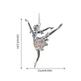 thumbnail image 3 of Christmas Glitter Acrylic Transparent Pendant Christmas Tree Decoration Pendant Scene Decoration Props, 3 of 8
