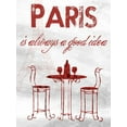 thumbnail image 2 of Lewis, Sheldon 25x32 White Modern Wood Framed Museum Art Print Titled - Paris Time, 2 of 4
