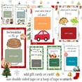 thumbnail image 2 of Christmas Gift Card Book, 5x7 Inch Personalized Card booklet for Merry Christmas, Spiral Bound Holder to Organize Greeting Cards from Family Friends,Space for up to 18 Ideal Xmas Gift（Santa Claus）, 2 of 14