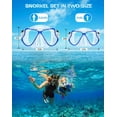 thumbnail image 5 of Dry Snorkel Set,Panoramic Wide View,Anti-Fog Scuba Diving Mask,Professional Snorkeling Gear, 5 of 14