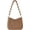 Brown, variant on Straw Woven Shoulder Bag for Women Summer Beach Vacation Handbag Cute Aesthetic Handmade Straw Clutch Purse