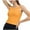 Orange, variant on skpabo Breathe Bra Women Sleeveless Sports Bras Comfy Sports Underwear Fitness Running Shockproof Yoga Clothing Tank Top Bra U-Neck Sleeveless Tops Loose Causal Bras Size