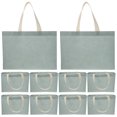 thumbnail image 1 of 50pcs Non-woven Gift Packing Hand Bags Portable Shopping Bags Gift Storage Tote Bags, 1 of 9