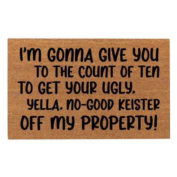 SZXZYGS Christmas Mat Holiday Mat Welcome Door Mat Polyester Door Mat