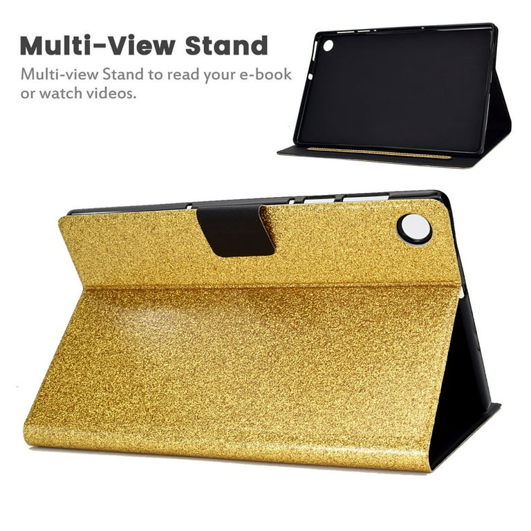 Lenovo Tablet M10 Case ALILANG Case For Lenovo Tab M10 Plus 3rd Gen - Green PU Leather Cover Lenovo Tablet Plus