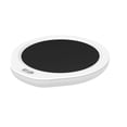 thumbnail image 2 of Danhjin Heated Coasters Insulated Coaster, Suitable For Coffee, Tea, Cocoa, Milk, Food, Fruit Candles, Tempered Glass Panel, Safe And Reliable, Black, White, Green, 2 of 5