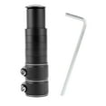 thumbnail image 2 of Bike Fork Shaft Extender Adjustable Bike Stem Riser 1 1/8" 28.6mm Bike Handlebar black 13cmx3.5cm, 2 of 8