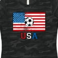 thumbnail image 4 of Inktastic USA Soccer Women's T-Shirt, 4 of 5