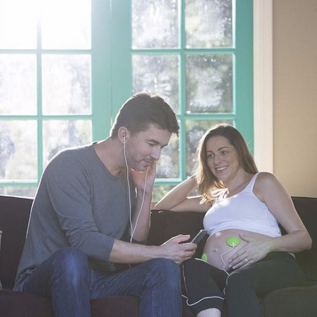BellyBuds, Baby-Bump Headphones | Prenatal Bellyphones Pregnancy Speaker System Plays Music, Sound and Voices to the Womb, by WavHello