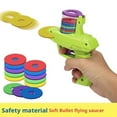 thumbnail image 5 of 1x Foam Disc Launcher Flying Disc Handheld Shooter Indoor Shooting Game Hot E1, 5 of 9