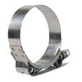 thumbnail image 2 of Scienceny 4 unids/set 57-116mm tipo T abrazadera de manguera fuerte tubo de acero inoxidable abrazadera redonda barco coche Tractor Clip de tubo Vehículos, repuestos y accesorios Mis plata 57-65MM, 2 of 6