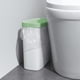 thumbnail image 5 of Inodoro de presión con tapa, cubo de basura cosido para sala de estar, cubo de basura doméstico con tapa, papelera., 5 of 6