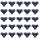 thumbnail image 1 of Conector Pushin, 50 piezas Conector neumático de 3 vías Conector neumático Conector de tubo de PU Funcionamiento suave NikouMX herramienta, 1 of 8
